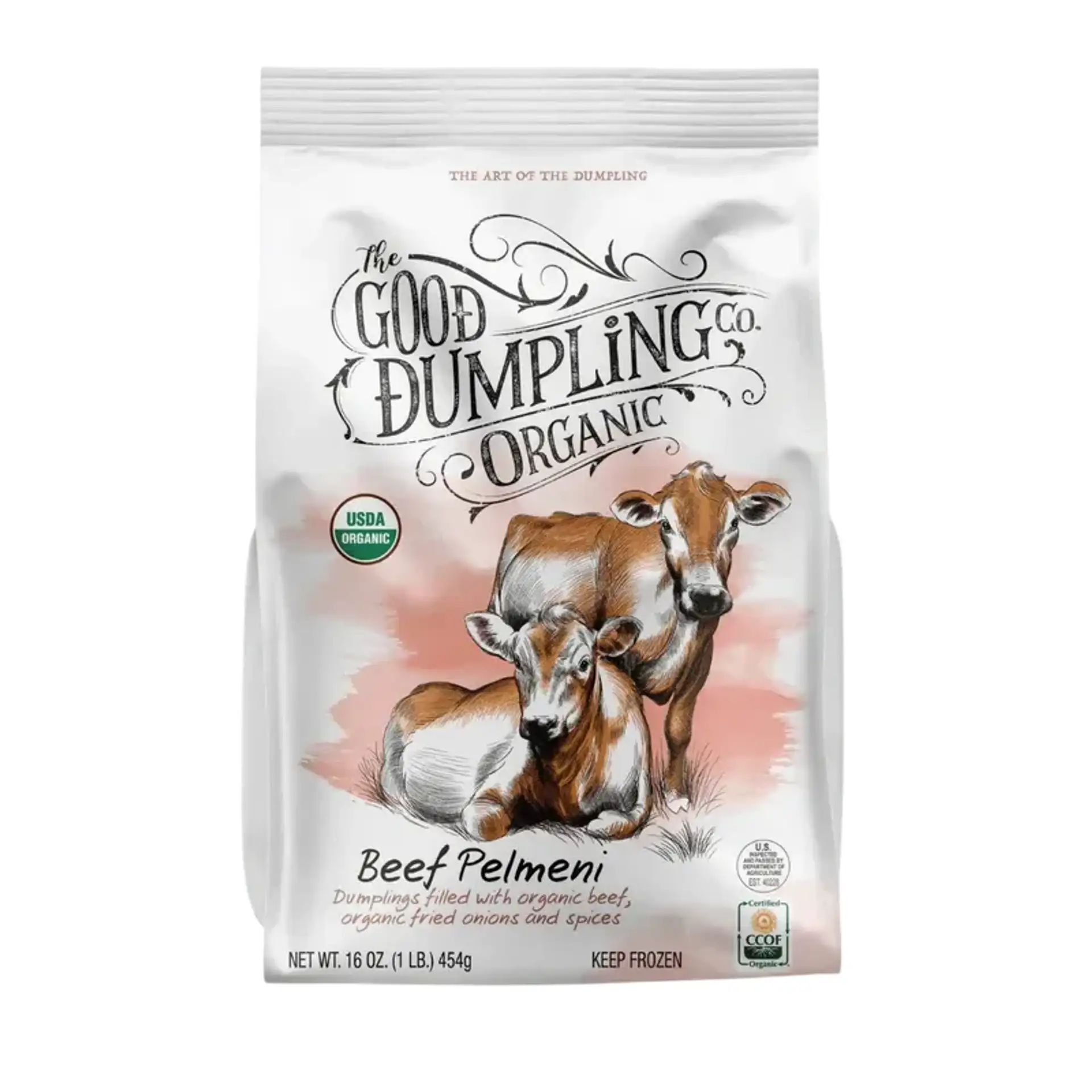 DUMPLINGS W/BEEF ORGANIC 12/1LB THE GOOD DUMPLINGS CO. GDPB01