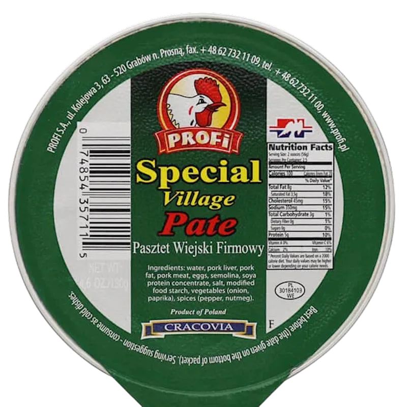 PATE VILLAGE SPECIAL 12/130GR PROFI N061F/111(6)