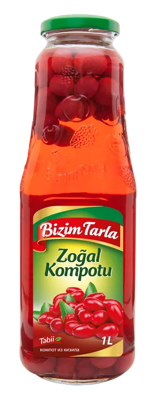 COMPOTE CORNEL 12/1L BIZIM TARLA N15005