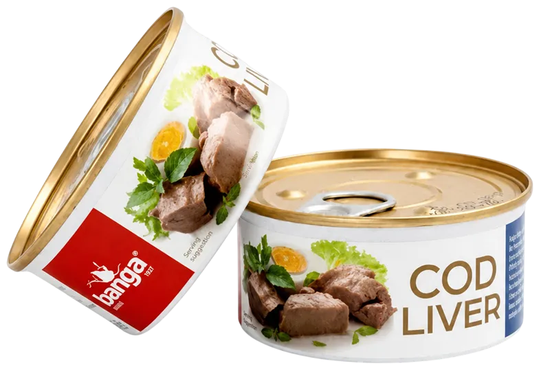 COD LIVER 48/180GR BANGA