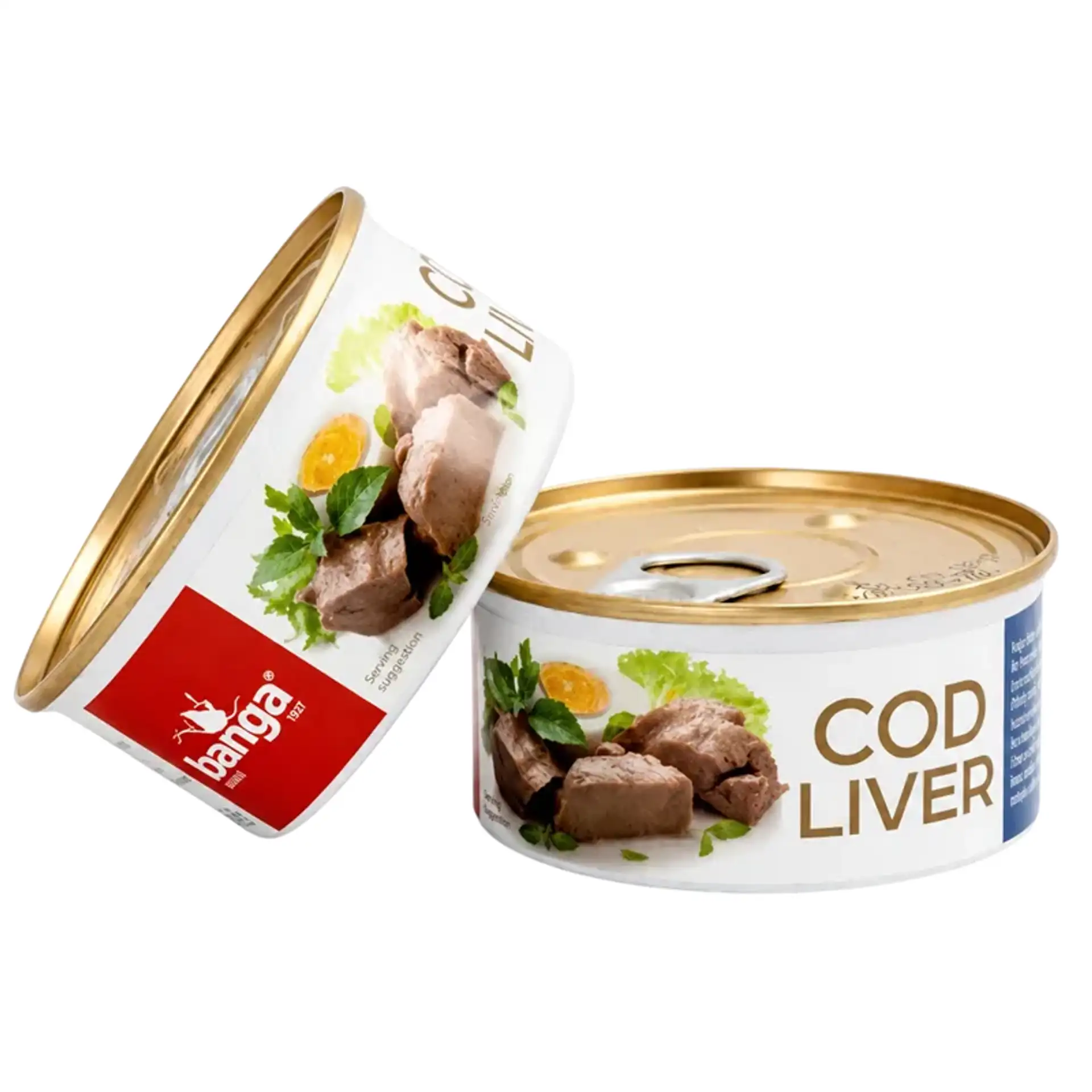 COD LIVER 48/180GR BANGA