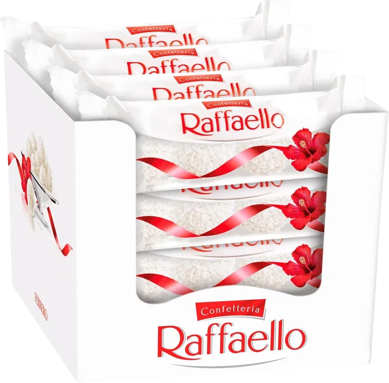 CANDIES PACKED 4PC 16/40GR RAFFAELLO (4) CLUB PACK