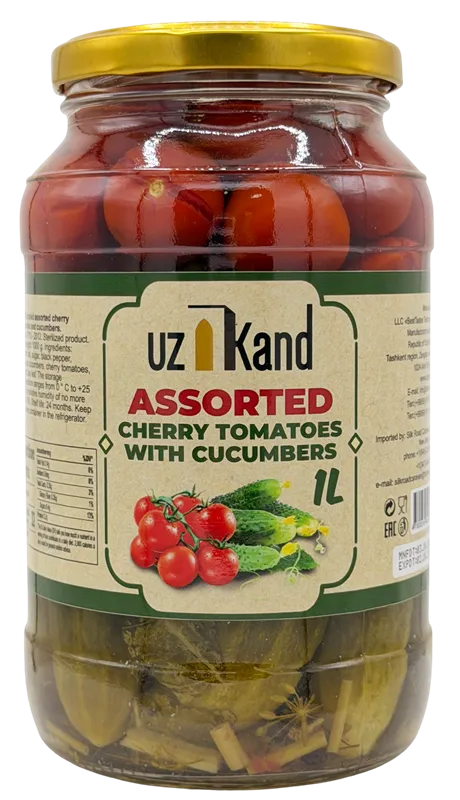 ASSORTED CHERRY TOMATOES W/CUCUMBERS 8/1L UZ KAND