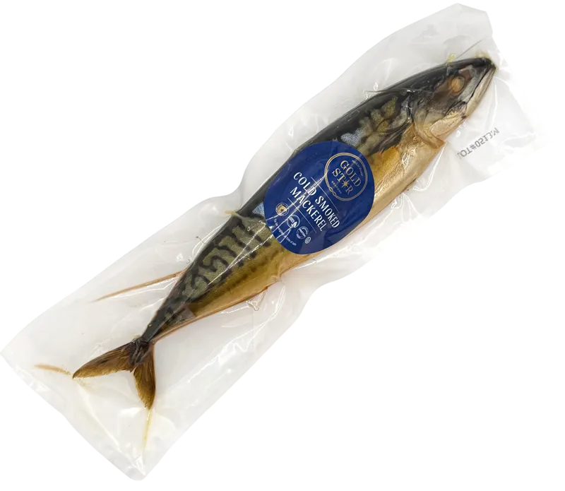 MACKEREL COLD SMOKED 600+ LOOSE BY LB 14/16LB GOLD STAR N210499 M