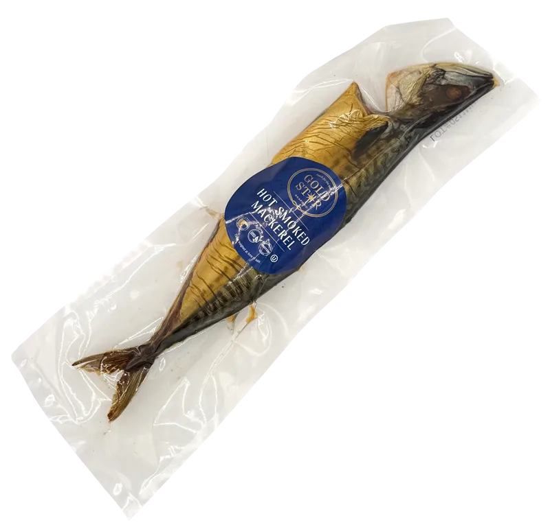 MACKEREL HOT SMOKED 600+ LOOSE BY LB 14/15LB GOLD STAR N210500 MH