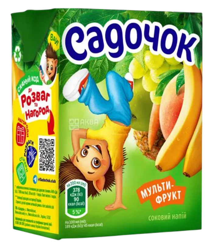 NECTAR MULTIFRUIT 27/0.2L SADOCHOK