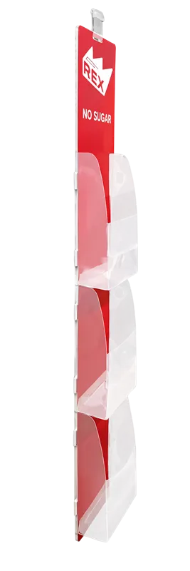 DISPLAY STAND FOR PROTEIN REX PRODUCTS 1PC 148MM*800MM*60MM