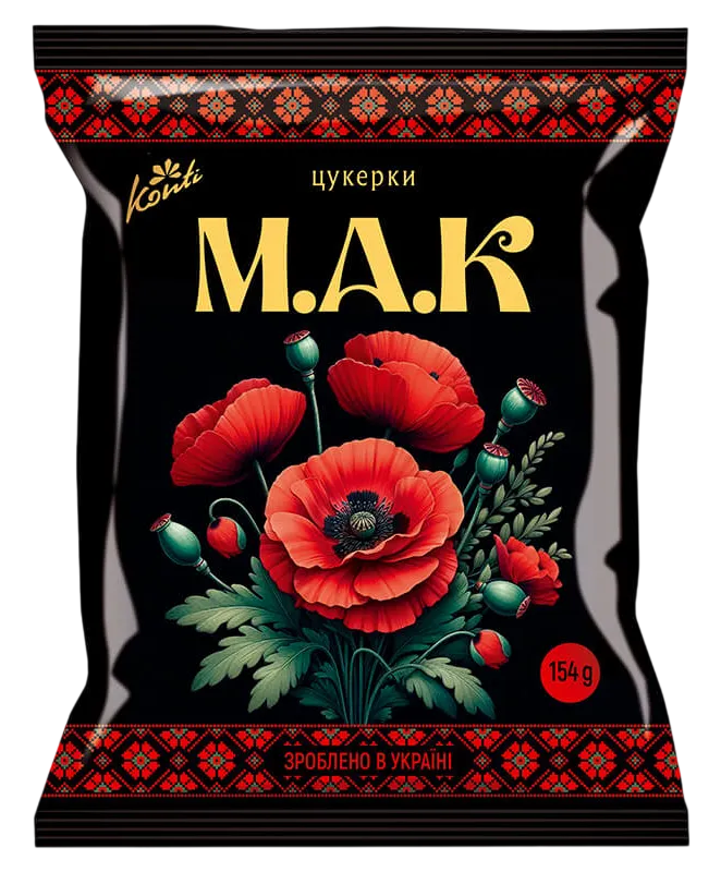 CANDIES PACKED M.A.K. 12/154GR KONTI
