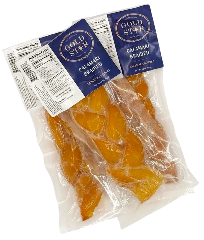 CALAMARI BRAIDED 12/150GR GOLD STAR