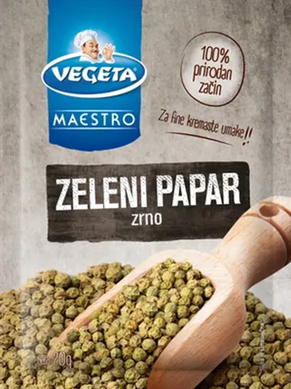 PEPPER GREEN WHOLE 18/20GR PODRAVKA