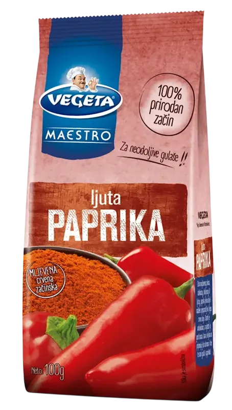 PAPRIKA HOT GROUND 16/100GR PODRAVKA