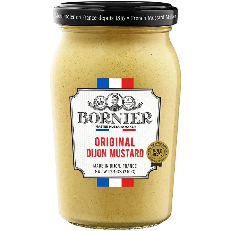 MUSTARD DIJON ORIGINAL 6/210GR BORNIER N220090