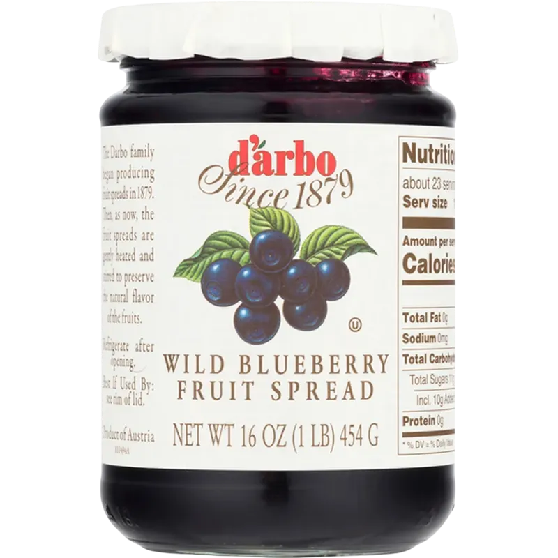 SPREAD WILD BLUEBERRY 6/454GR DARBO N02285