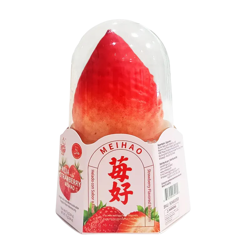 ICE CREAM MEIHAO STRAWBERRY FLAVORED 8/(3*75GR) JACK & KINGS N50460009