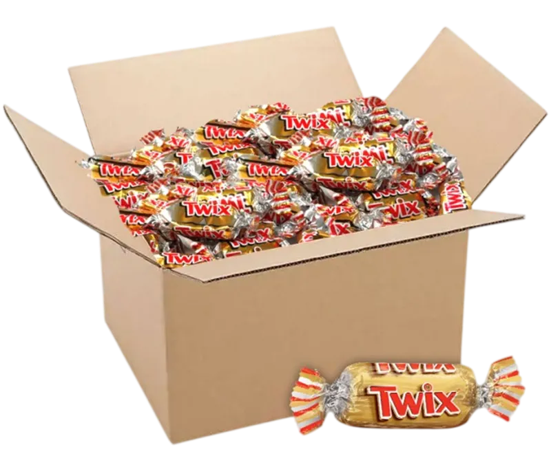 CANDIES LOOSE CHOCOLATE MINIS 1/22LB TWIX