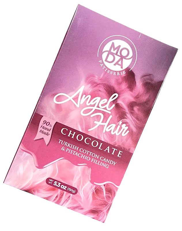 D- CHOCOLATE BAR RUBY W/TURKISH COTTON CANDY ANGEL HAIR 6/150GR MODA (4)