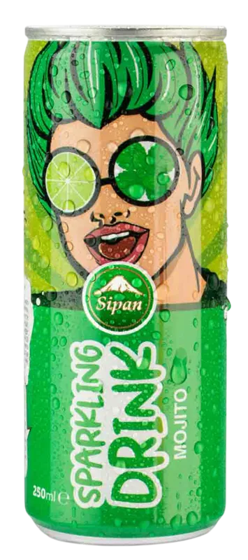 SOFT DRINK MOJITO 12/250ML SIPAN