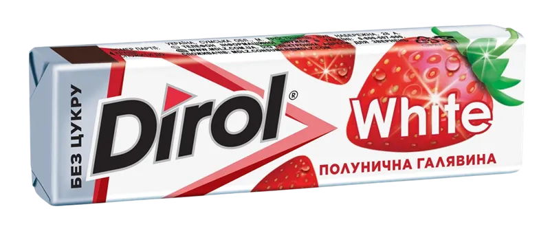 GUM STRAWBERRY FLAVOR 30/14GR DIROL