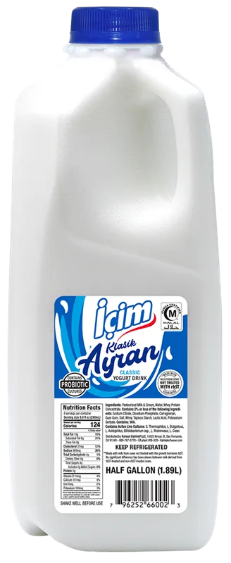YOGURT DRINK AYRAN CLASSIC 6/1.89L ICIM N137086