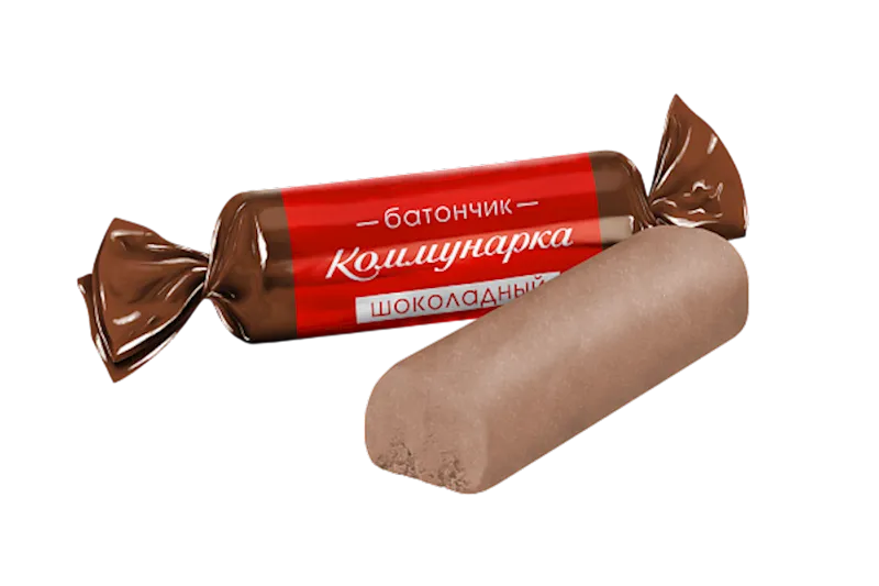 CANDIES LOOSE BATONCHIK CHOCOLATE 1/6.6LB KOMMUNARKA NCW4 N101