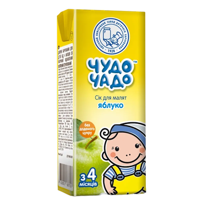 JUICE W/APPLE 18/0.2L CHUDO CHADO