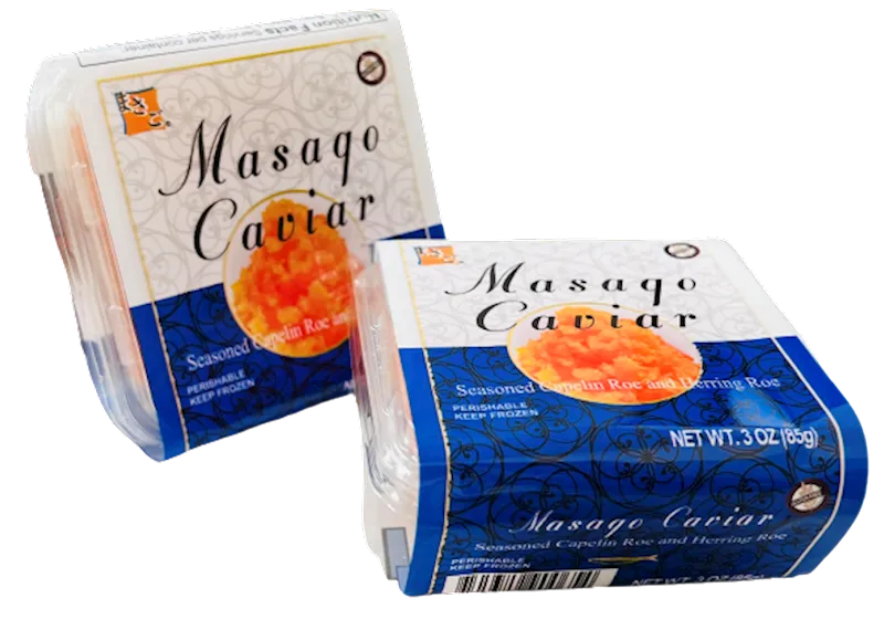 CAVIAR MASAGO SEASONED PINK 6/85GR AZUMA JAPAN(12)